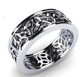 Sterling Silver Semi Mount Ring Setting Round RD 6x6mm - Syzjewelry